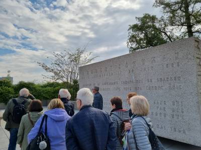Besuch des Robert-Schuman-Monumentes