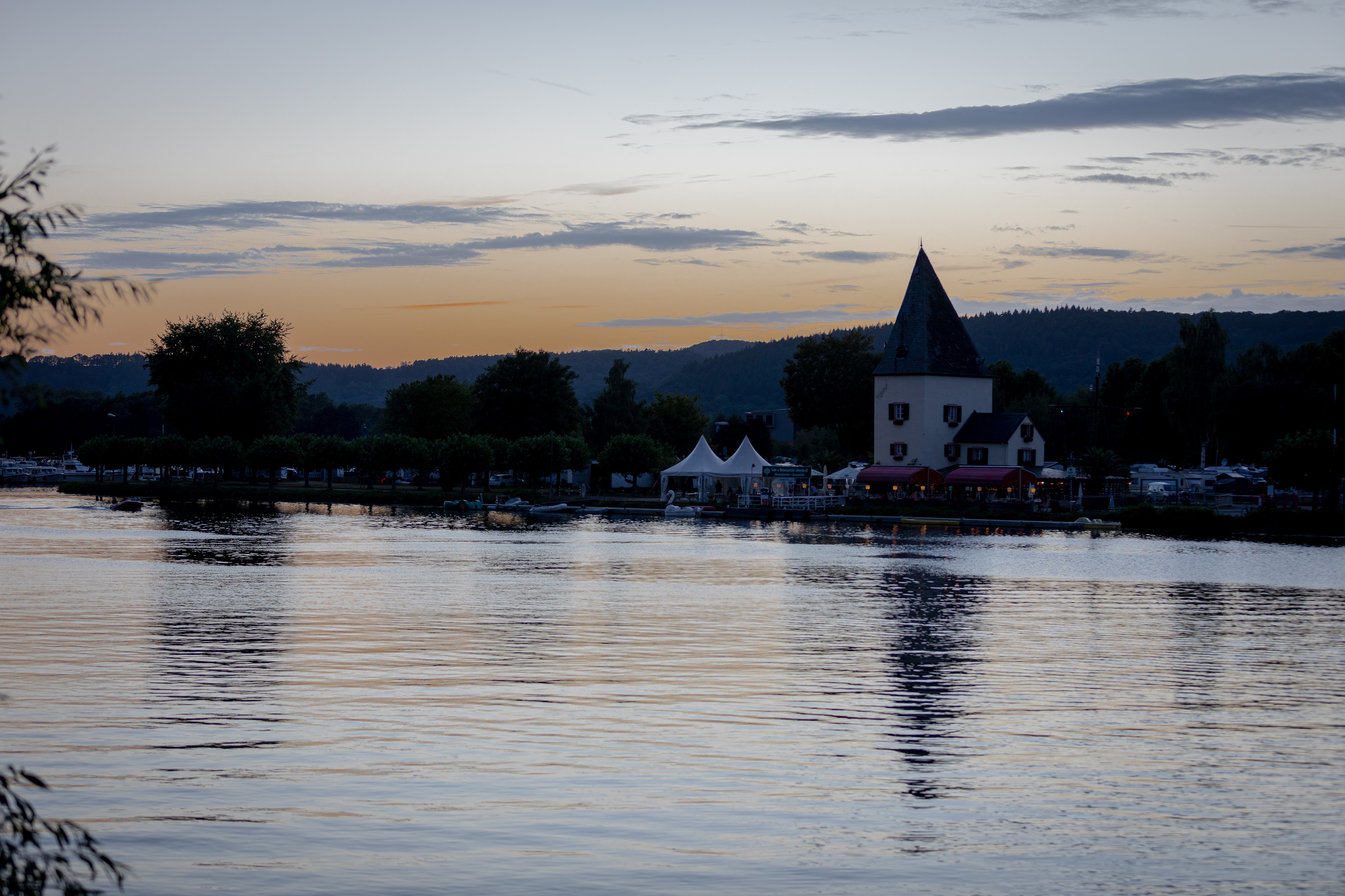 Blick auf das Moselvorland in Schweich (Foto: Michael Farsch)